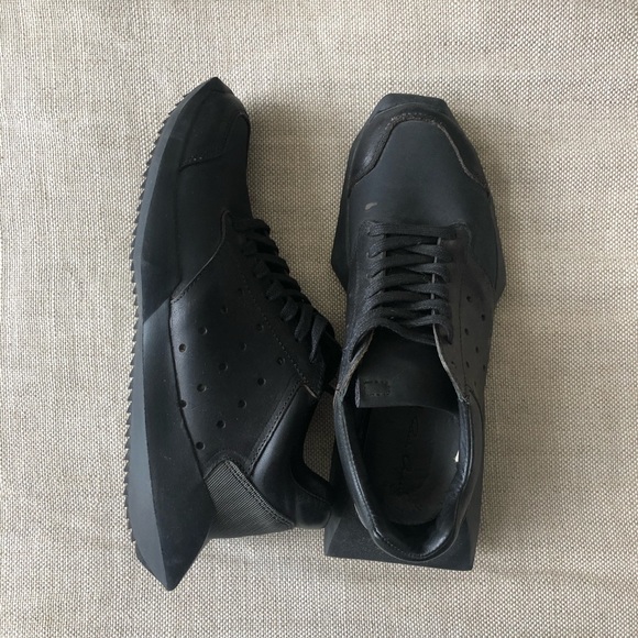 Rick Owens adidas tech runner m 4.5 w 6.5 - Picture 3 of 7